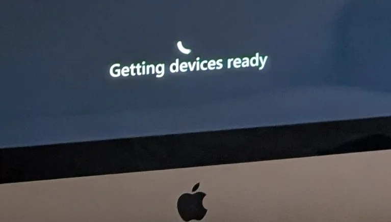 Windows booting on an iMac