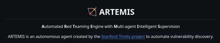 ARTEMIS autonomous vulnerability discovery agent output